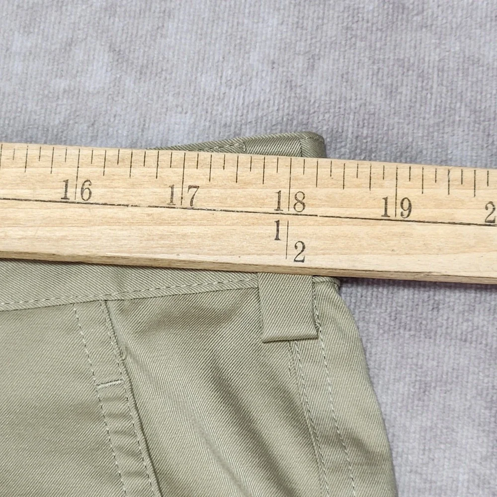 Nike Golf Mens Dri-FIT Flat Front Chino Pants Khaki Tan 36x32 Stretch RN 56323